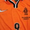 Netherlands jersey 1998 #9 KLUIVERT World Cup LS