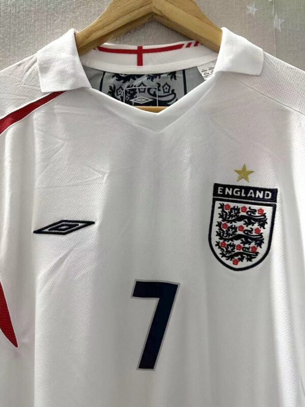 England jersey 2006 #7 BECKHAM World Cup LS