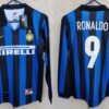 Inter Milan jersey 1998/99 #9 ronaldo Calcio LS