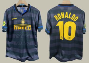 Inter Milan jersey 1998 #10 RONALDO UEFA Cup Final