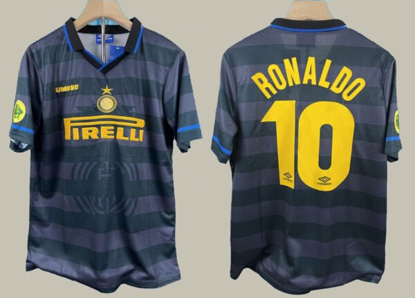 Inter Milan jersey 1998 #10 RONALDO UEFA Cup Final