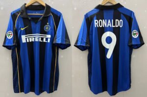 Inter Milan jersey 2001/02 #9 RONALDO Calcio