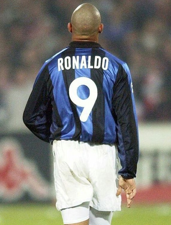 Inter Milan jersey 2001/02 #9 RONALDO Calcio