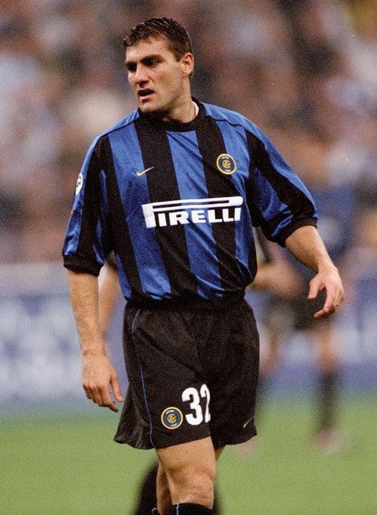 Inter Milan jersey 2001/02 #32 VIERI Calcio