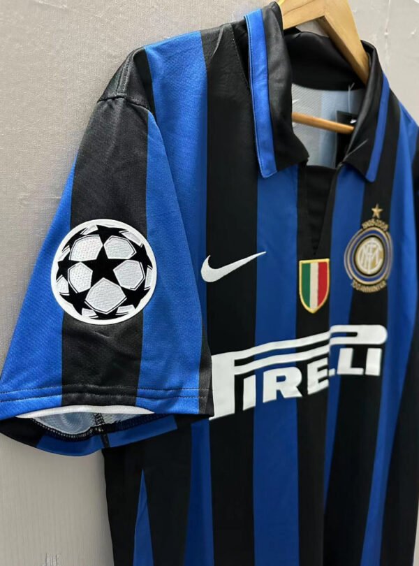Inter Milan jersey 2007/08 #8 IBRAHIMOVIC Champions League
