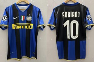 Inter Milan jersey 2008/09 #10 ADRIANO Champions League