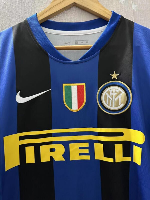 Inter Milan jersey 2008/09 #10 ADRIANO Champions League