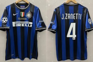 Inter Milan jersey 2010 #4 J. ZANETTI Champions League Final