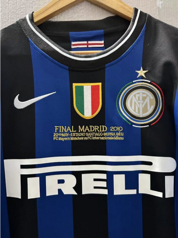 Inter Milan jersey 2010 #4 J. ZANETTI Champions League Final