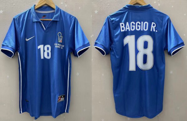 Italy jersey 1998 #10 BAGGIO R. World Cup
