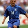 Italy jersey 1998 #18 BAGGIO R. World Cup