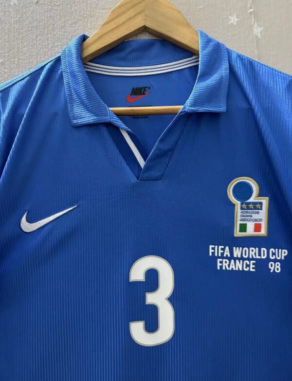 Italy jersey 1998 #3 MALDINI World Cup