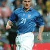 italia1998vieri6 Italy jersey 1998 #21 VIERI World Cup