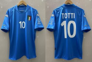 Italy jersey 2002 #10 TOTTI World Cup