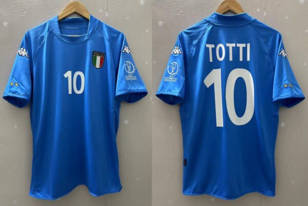 Italy jersey 2002 #10 TOTTI World Cup