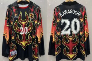 Japan jersey 1998 #20 KAGAWUCHI World Cup Goalkeeper