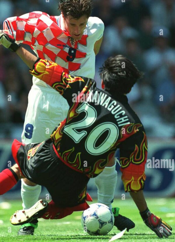 Japan jersey 1998 #20 KAGAWUCHI World Cup Goalkeeper