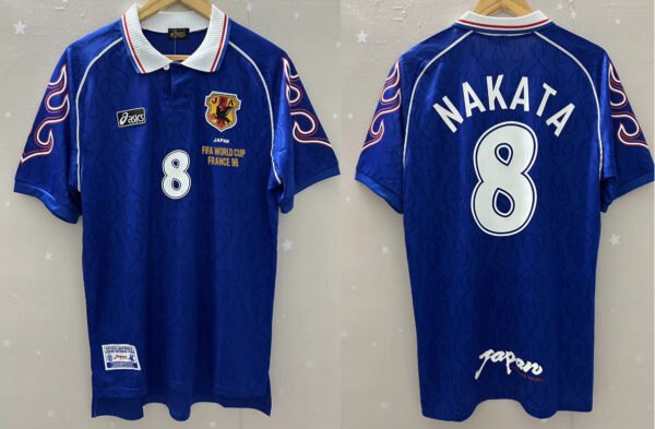 Japan jersey 1998 #8 NAKATA World Cup