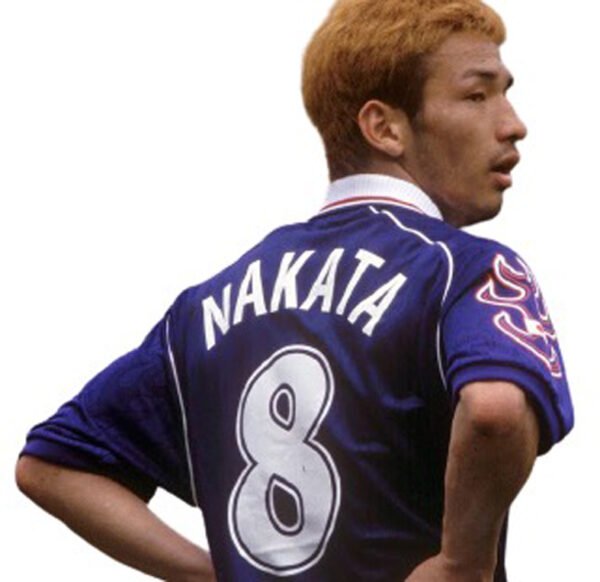 Japan jersey 1998 #8 NAKATA World Cup