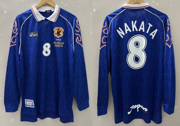 Japan jersey 1998 #8 NAKATA World Cup