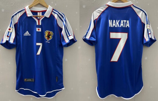 Japan jersey 2000 #7 NAKATA