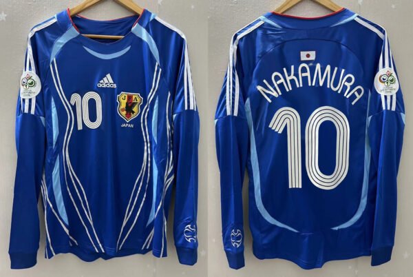 Japan jersey 2006 #10 NAKAMURA World Cup LS