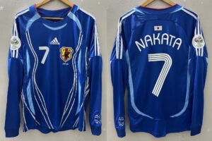 Japan jersey 2006 #7 NAKATA World Cup LS