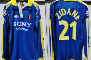 Juventus jersey 1997/98 #21 ZIDNE Champions League LS