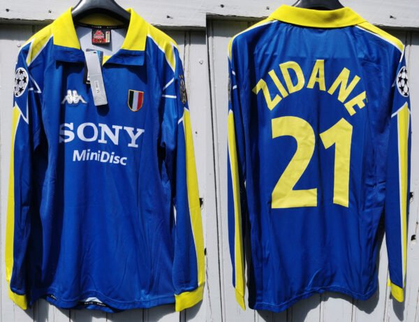 Juventus jersey 1997/98 #21 ZIDNE Champions League LS