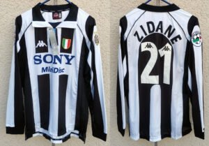 Juventus jersey 1997/98 #21 ZIDANE Calcio