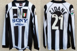 Juventus jersey 1997/98 #21 ZIDANE Calcio