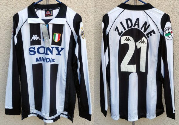 Juventus jersey 1997/98 #21 ZIDANE Calcio