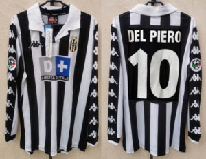 Juventus jersey 1999/00 #10 DEL PIERO Calcio LS