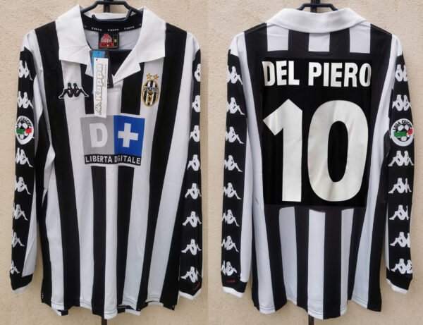 Juventus jersey 1999/00 #10 DEL PIERO Calcio LS