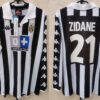Juventus jersey 1999/00 #21 ZIDANE Calcio LS