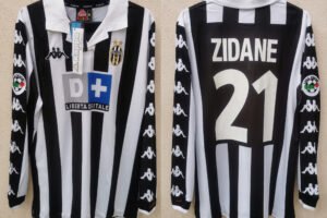 Juventus jersey 1999/00 #21 ZIDANE Calcio LS
