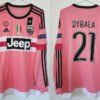Juventus jersey 2015/16 #21 DYBALA Champions League LS