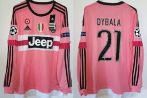 Juventus jersey 2015/16 #21 DYBALA Champions League LS