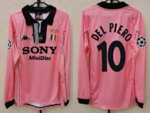Juventus jersey 1997/98 #10 DEL PIERO Champions League LS