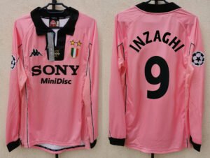 Juventus jersey 1997/98 #9 INZAGHI Champions League LS