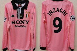 Juventus jersey 1997/98 #9 INZAGHI Champions League LS