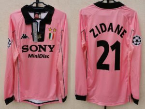 Juventus jersey 1997/98 #21 ZIDNE Champions League LS