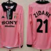 Juventus jersey 1997/98 #21 ZIDNE Champions League LS