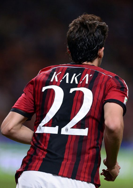 AC Milan jersey 2014/15 #22 KAKA Champions League