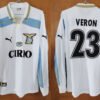 SS Lazio jersey 1999/00 #23 VERON Calcio LS