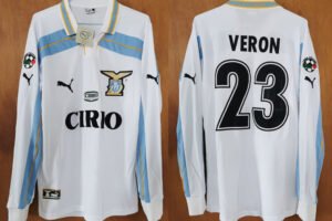 SS Lazio jersey 1999/00 #23 VERON Calcio LS