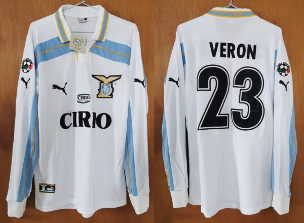 SS Lazio jersey 1999/00 #23 VERON Calcio LS
