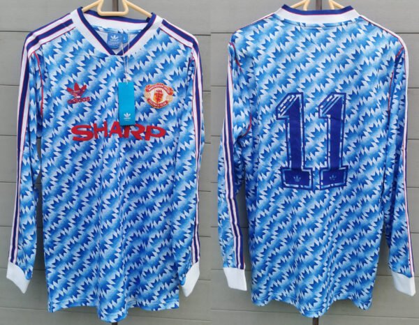 Manchester United jersey 1990/92 #11 GIGGS Premier League LS