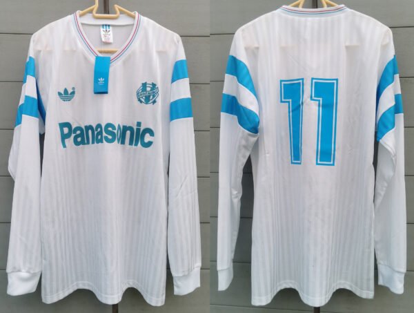 Olympique Marseille jersey 1990/91 #11 CANTONA Ligue 1