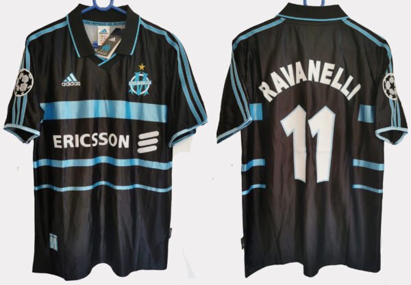 Olympique Marseille jersey 1999/00 #11 RAVANELLI Champions League